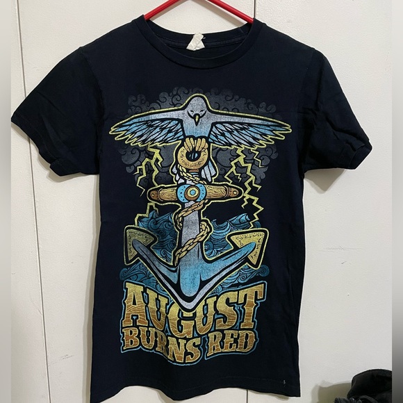 August Burns Red Band Tee Black & Gold Small - Picture 1 of 2